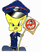hé halte là  si tu t'approche il y aura un danger