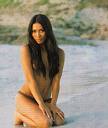 anggun sur la plage
